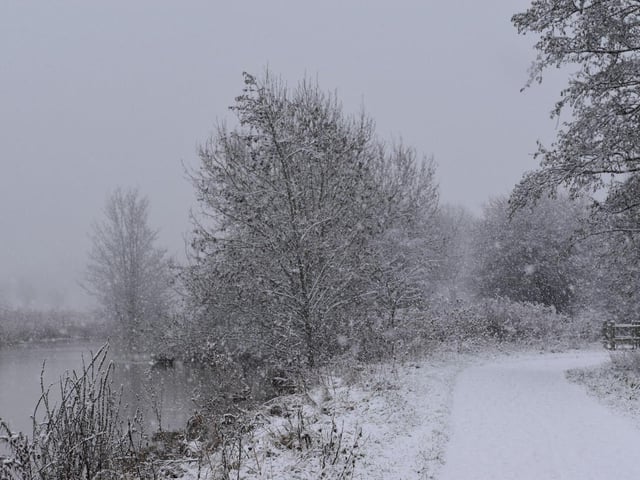 Samantha Kettle sent in these shots on a walk from Orton Mere to Ferry Meadows.
