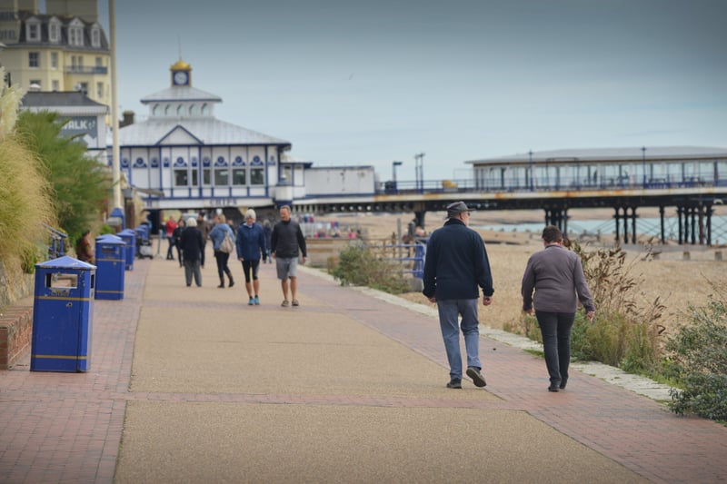 The Pier area has had 485 people over the age of 70 vaccinated -  81 per cent of that area's population.