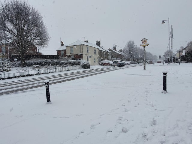 North Northants snow
