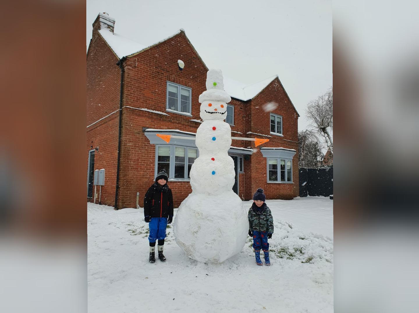 North Northants snow