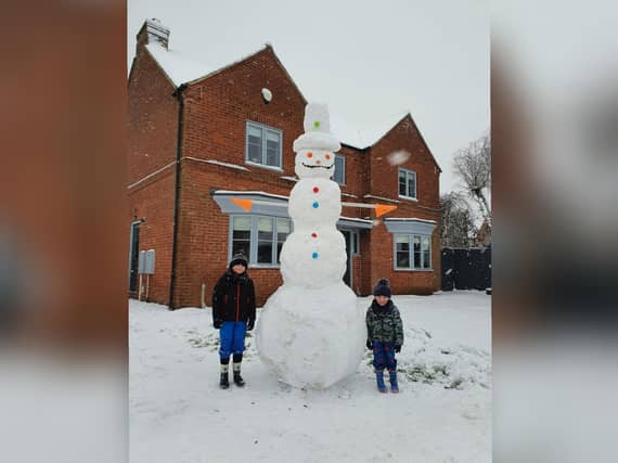North Northants snow