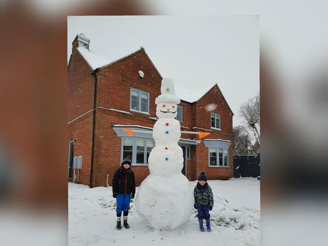 North Northants snow