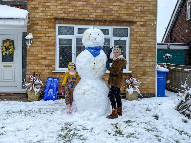 North Northants snow