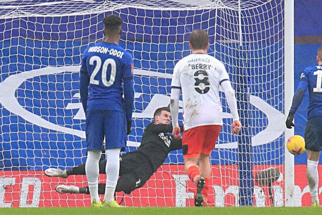 Poor clearance led to Chelsea’s controversial first goal and caught out slightly for the second, but if it hadn't been for his reflexes Town would have fallen to a far heavier defeat. Excellent penalty save from Werner too.
