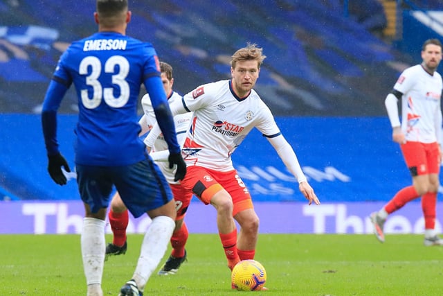 Came on as Jones played three of his cards at the same time with Luton looking for an equaliser and busied himself in midfield, although couldn't quite create a significant chance for the Hatters.