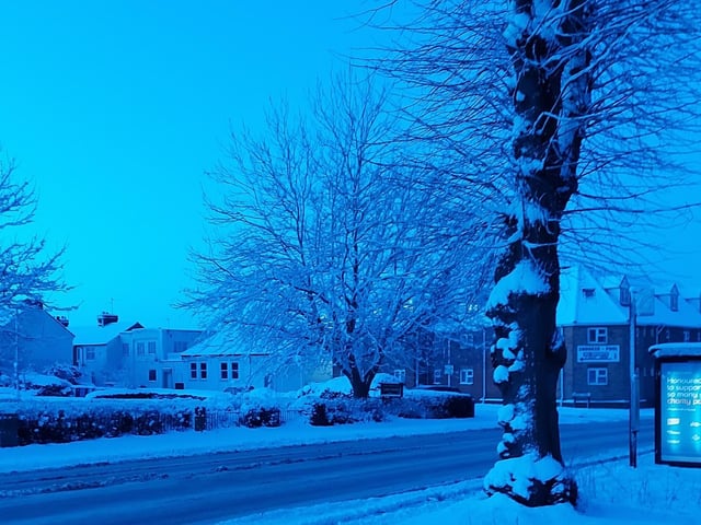 North Northants snow