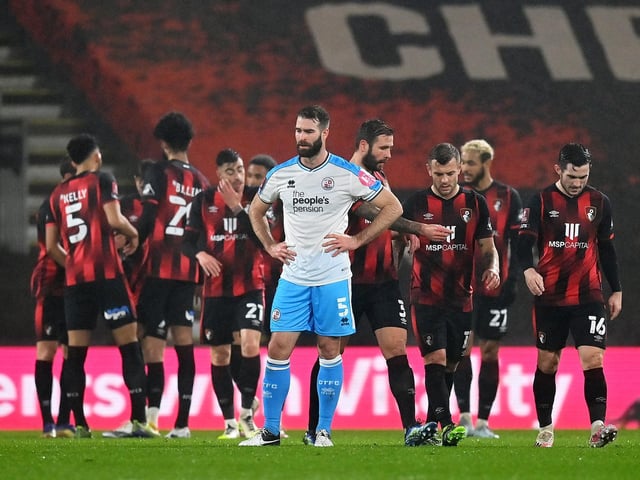 Joe McNerney after Bournemouth's goal