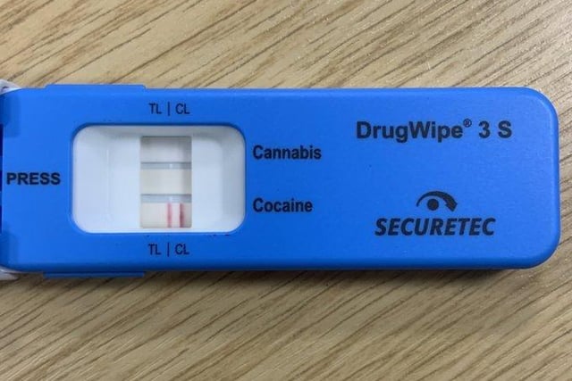 A vehicle failed to stop in Peterborough and after a lengthy pursuit the driver tried to run off. He failed a drugs swab and was arrested for a number of offences