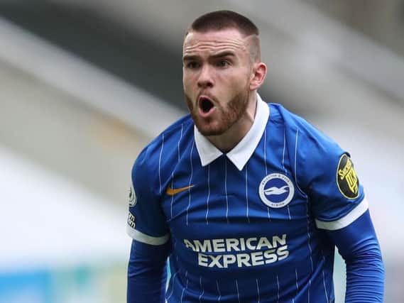 Brighton striker Aaron Connolly is back to full fitness
