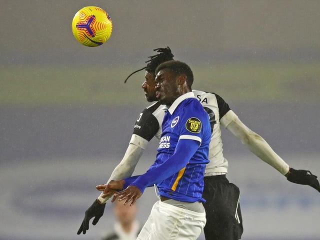 Has been excellent for Albion this season and looking forward to his midfield battle with Spurs' Tanguy Ndombele