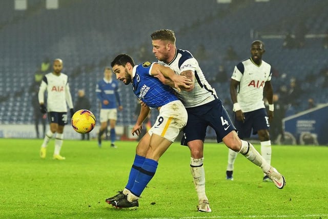 No clear cut chances for Albion's leading scorer but played his part and was a constant handful for the Spurs defence. Held the ball up well and linked dangerously with Mac Allister and Trossard