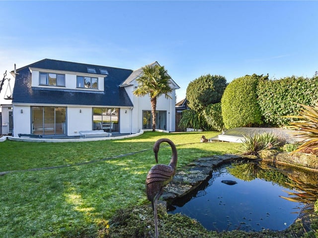 Looking out over the city to the sea, this exceptional family home sits perched on the hill in the most prestigious location in Brighton & Hove. Price: £1,350,000.