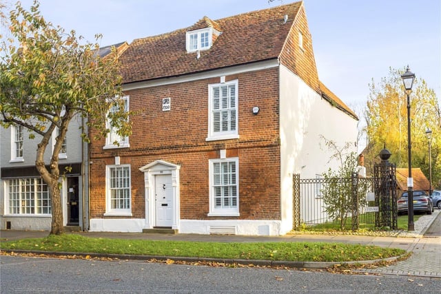 A delightful Grade II Listed five bedroom town house built in 1720, full of charm, character and period features. Price: £1,200,000.