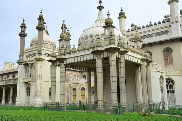 The Royal Pavilion is an exotic palace in the centre of Brighton with a colourful history. Built as a seaside pleasure palace for King George IV, this historic house mixes Regency grandeur with the visual style of India and China.
Admission charges apply.