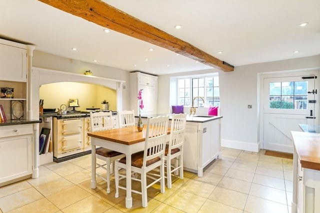 The kitchen at The Grange house (photo from Rightmove)