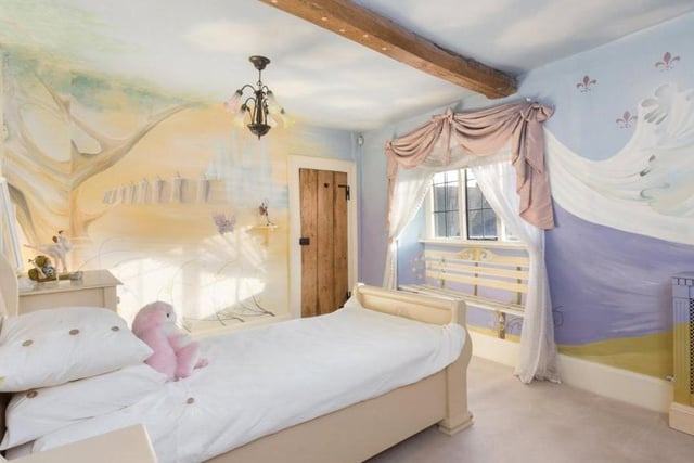 A bedroom at The Grange house (photo from Rightmove)