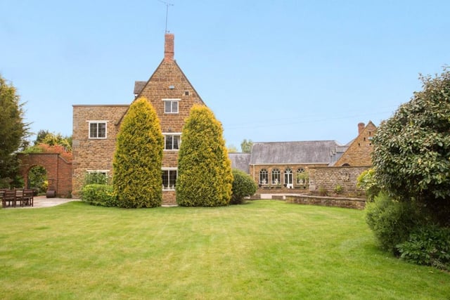 The rear view of The Grange house (photo from Rightmove)