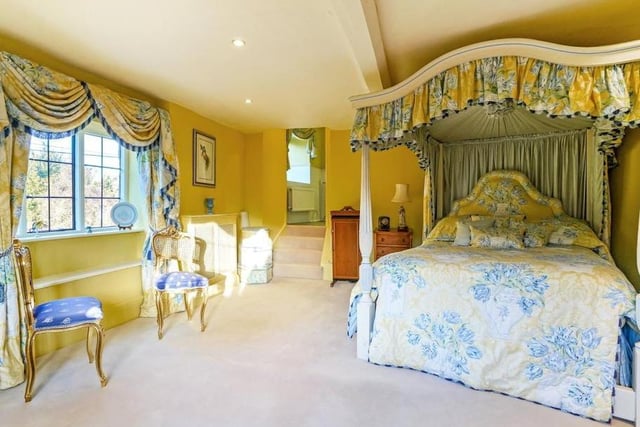 A bedroom at The Grange house (photo from Rightmove)