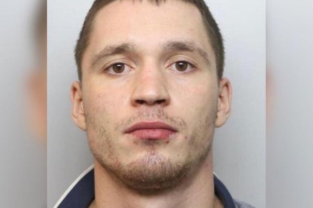 MANTAS AURYLA sent terrified shoppers fleeing and threatened staff at knifepoint in a local Asda supermarket. The 22-year-old was arrested by armed officers and jailed for 18 months.