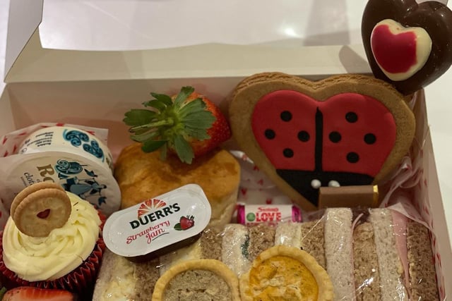 Number 50 Tea Room, in Duston, will be delivering afternoon teas at £12.95 per person and breakfast boxes at £5 per person. Deliveries for the breakfast box, which include heart-shaped crumpets, are from 8am. Deliveries will be available Saturday 13 and Sunday 14 February.