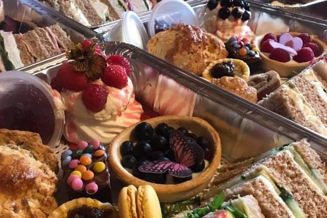 Kitty's Cake Emporium in Corby are selling Valentine's afternoon tea trays for £17.50 and deliver to Northampton, Corby, Kettering, Wellingborough and surrounding areas.
