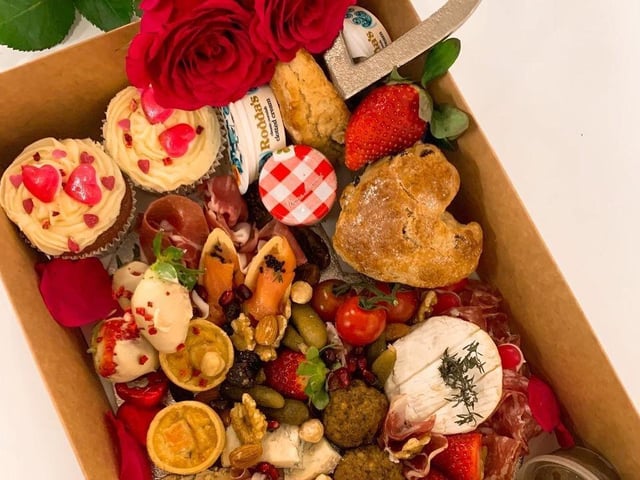 Cibo, based in Northampton, are offering a scrumptious afternoon tea for two for £30. There are additionally children's boxes available and a Valentine's Day brunch box for £30 as well as a heart-shaped grazing platter for £45.