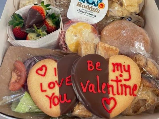 Duston Village Bakery, in Northampton, are offering Valentine's Day afternoon teas for £11.95 per person.