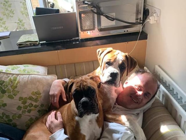 Steve Tumbles certainly has his hands full with these two