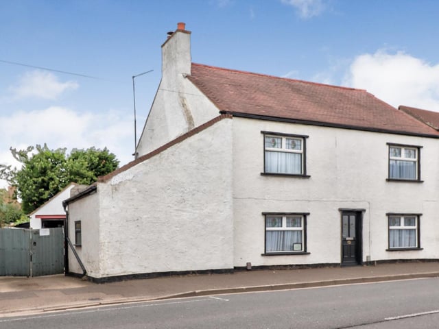 The former Plough pub in West End, Whittlesey, being marketed by Yopa.