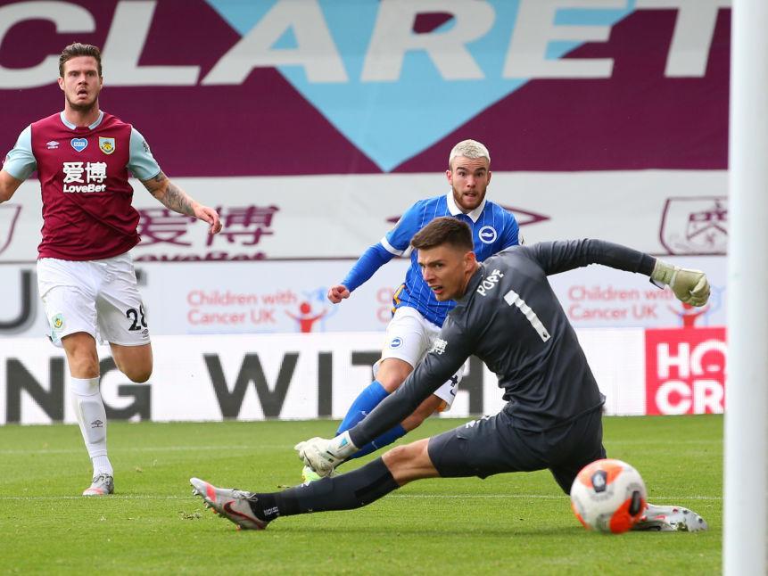 Brighton striker Aaron Connolly could be ready for a starting role at Burnley