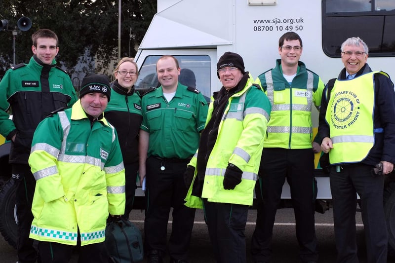 From 2014, the vital first-aid team from St John Ambulance / Picture by David Campbell-Burns
