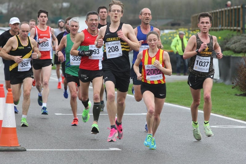 Action from last year's Priory 10k at Goodwood / Picture: Derek Martin