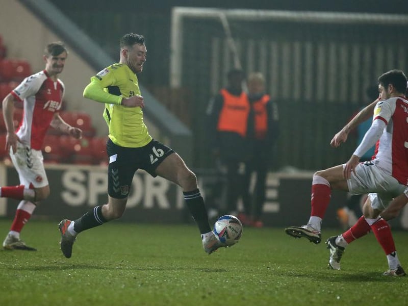 More involved in this game than any of his previous three. A couple of through balls had a little too much on them but got involved in the play, crossing just beyond the reach of Rose before a nice back-heel set up Sowerby... 7