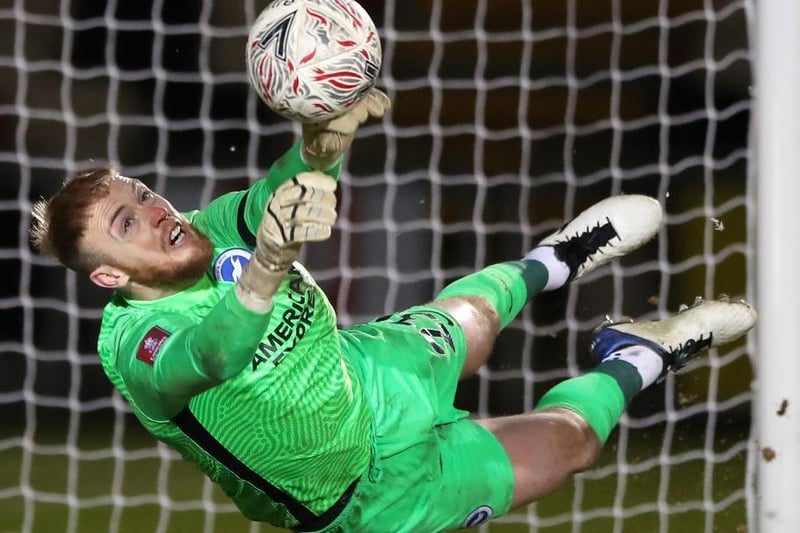 Was the hero in Brighton's FA Cup penalty shootout win at Newport, signed a new contract and then hasn't been seen since. Has been laid low by illness and expected to miss Leicester this Wednesday. Christian Walton could well be handed the gloves at the King Power