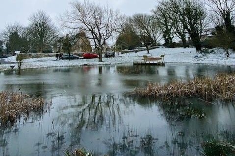 Friston Pond,  taken by Melanie Wells with an iPhone 11 Pro Max. SUS-210902-111348001