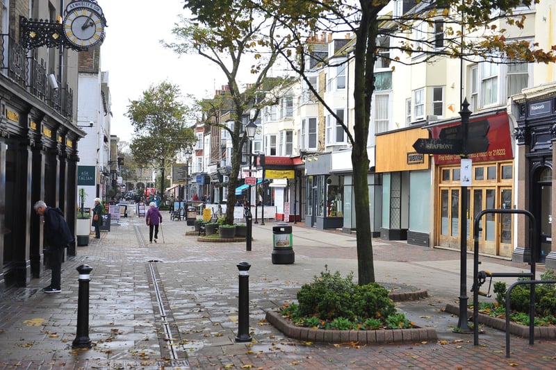 Warwick Street in October 2020