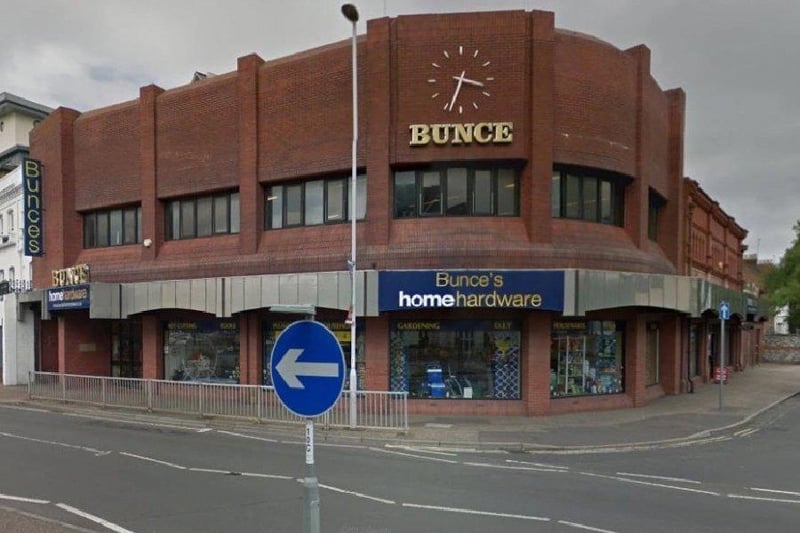 The Bunce shop in Chapel Road shut its stores in January 2019