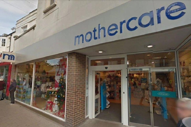 Mothercare was in South Street, Worthing