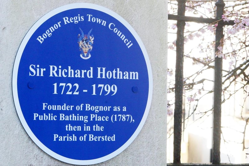 Sir Richard Hotham was a merchant, property developer and politician who sat in the House of Commons from 1780 to 1784. He is known for his work developing the village of Bognor into a seaside resort.
