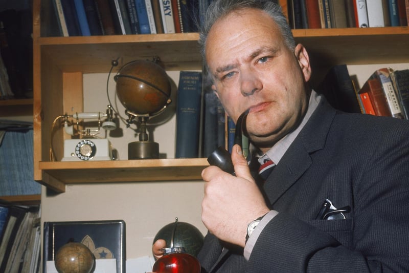 Sir Patrick Moore grew up in Bognor. His interest in astronomy began aged seven, and he published his first paper about the Moon aged 13. After the war, he set up observatories at East Grinstead then Selsey, and wrote about astronomy. In 1957 he began his TV series The Sky at Night.