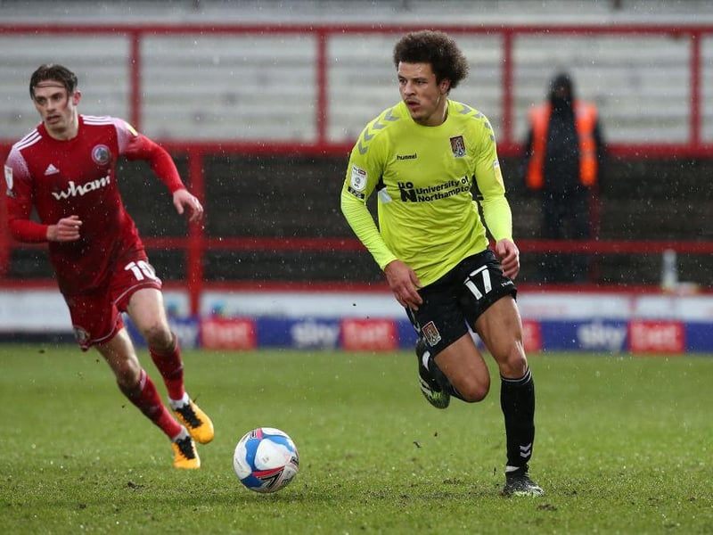 An overwhelming choice for Cobblers fans, unsurprisingly so given his terrific form of late.