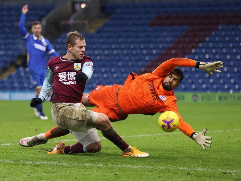 The 6ft 6in Spaniard continues to make a fine impression in the Premier League. Graham Potter described him as a 'monster' after his excellent display at Burnley last week