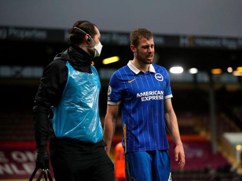 Rolled his ankle at Burnley and could not recover in time for the 0-0 draw against Aston Villa at the Amex last Saturday. Physios will be working hard to get Webster on the pitch for the Palace match. "We are hopeful," said Potter after the Villa match.