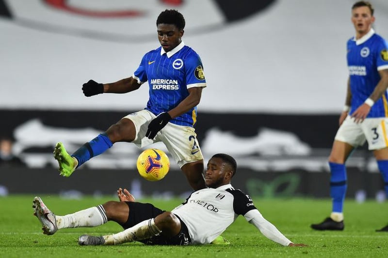 Brighton's flying wing back is expected to be available for selection against Palace, having recovered from hamstring injury. Lamptey has not featured since December 16 but faces a battle to reclaim his spot as Joel Veltman has been in fine form on the right.