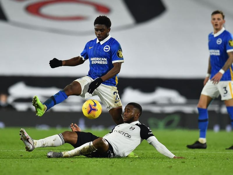 Brighton's flying wing back is expected to be available for selection against Palace, having recovered from hamstring injury. Lamptey has not featured since December 16 but faces a battle to reclaim his spot as Joel Veltman has been in fine form on the right.