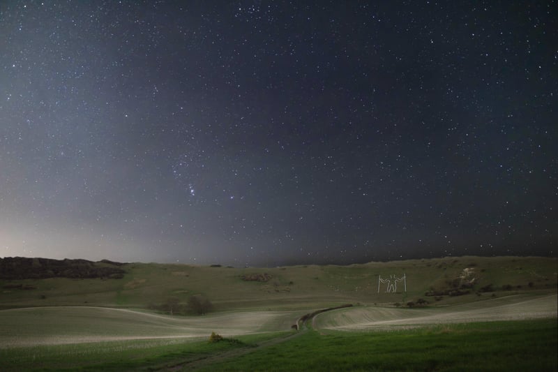 'A Meeting of Old Men' by Verity Stannard came highly commended in the South Downs Dark Skyscapes catergory