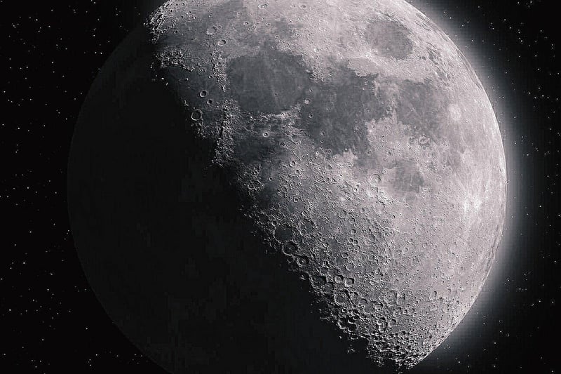 'Our Magnificent Moon' by Jashenpreet Singh won second place in the Our Magnificent Moon catergory