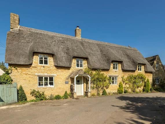 This stunning school house conversion has six bedrooms is on the market in the village of Long Compton near Shipston (photo from Rightmove)