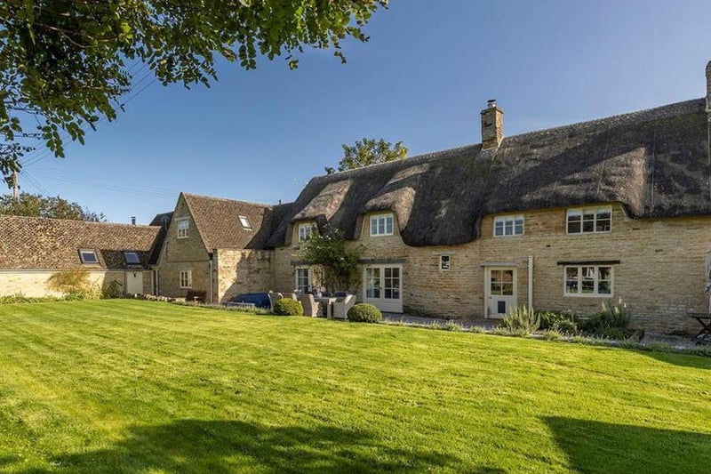 Rear view of the old School Cottage in Long Compton (photo from Rightmove)