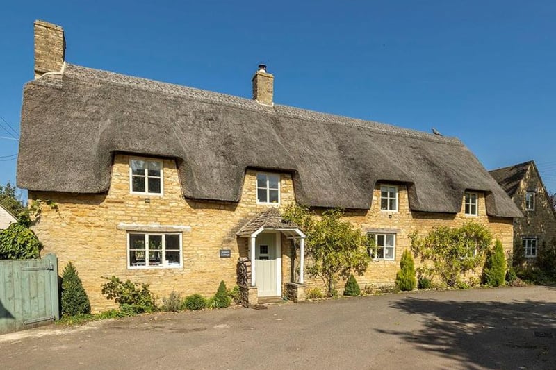 This stunning school house conversion has six bedrooms is on the market in the village of Long Compton near Shipston (photo from Rightmove)